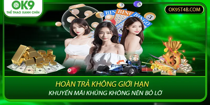 Hoàn Trả Không Giới Hạn - Khuyến Mãi Khủng Không Nên Bỏ Lỡ